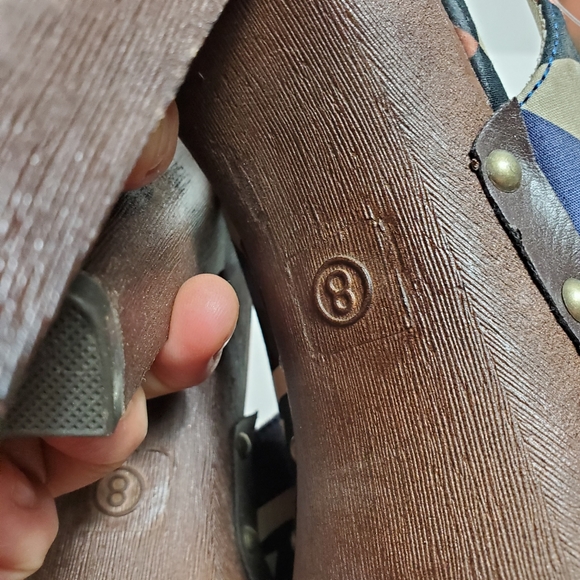 Xhilaration Tobbyn Platform Slingback Open Toe Heel, Multicolor, Sz 8. - Picture 4 of 11